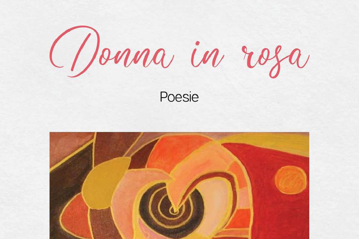 Parte della copertina del libro Donna in Rosa scritto da Daniela Rocco