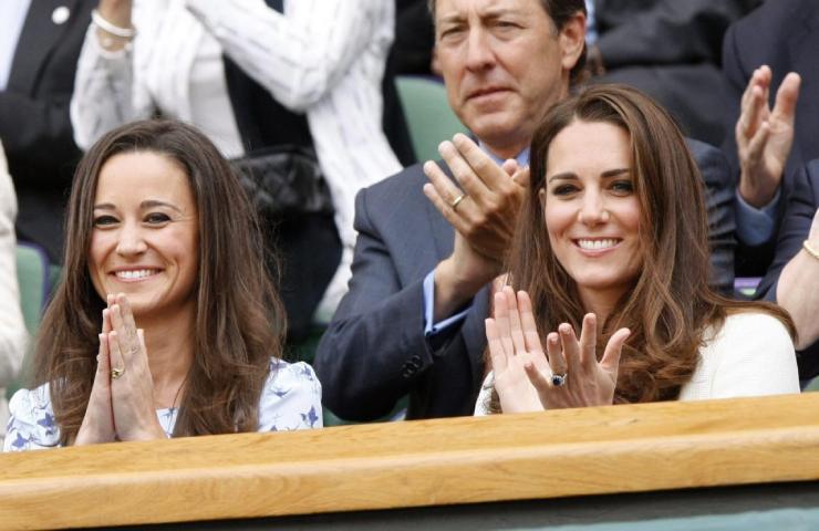 Kate Middleton tra il pubblico del torneo di Wimbledon