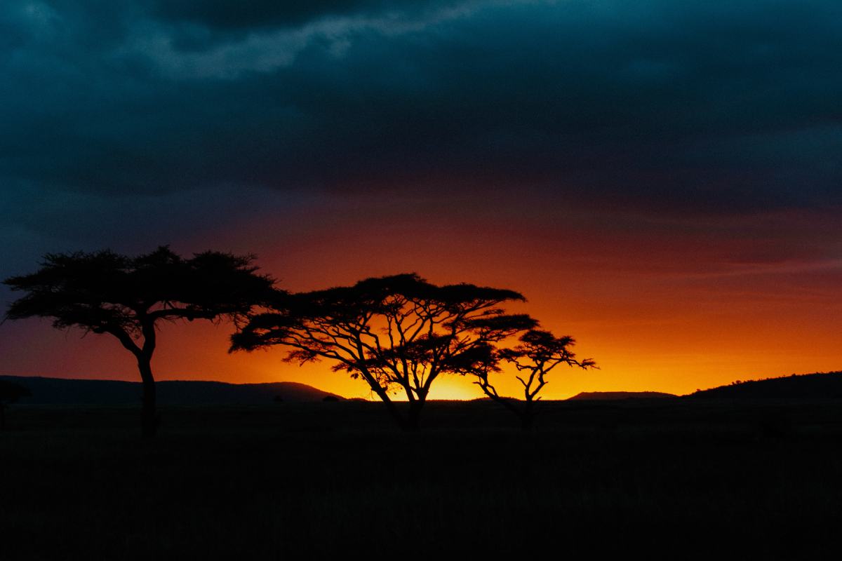 Tramonto africano