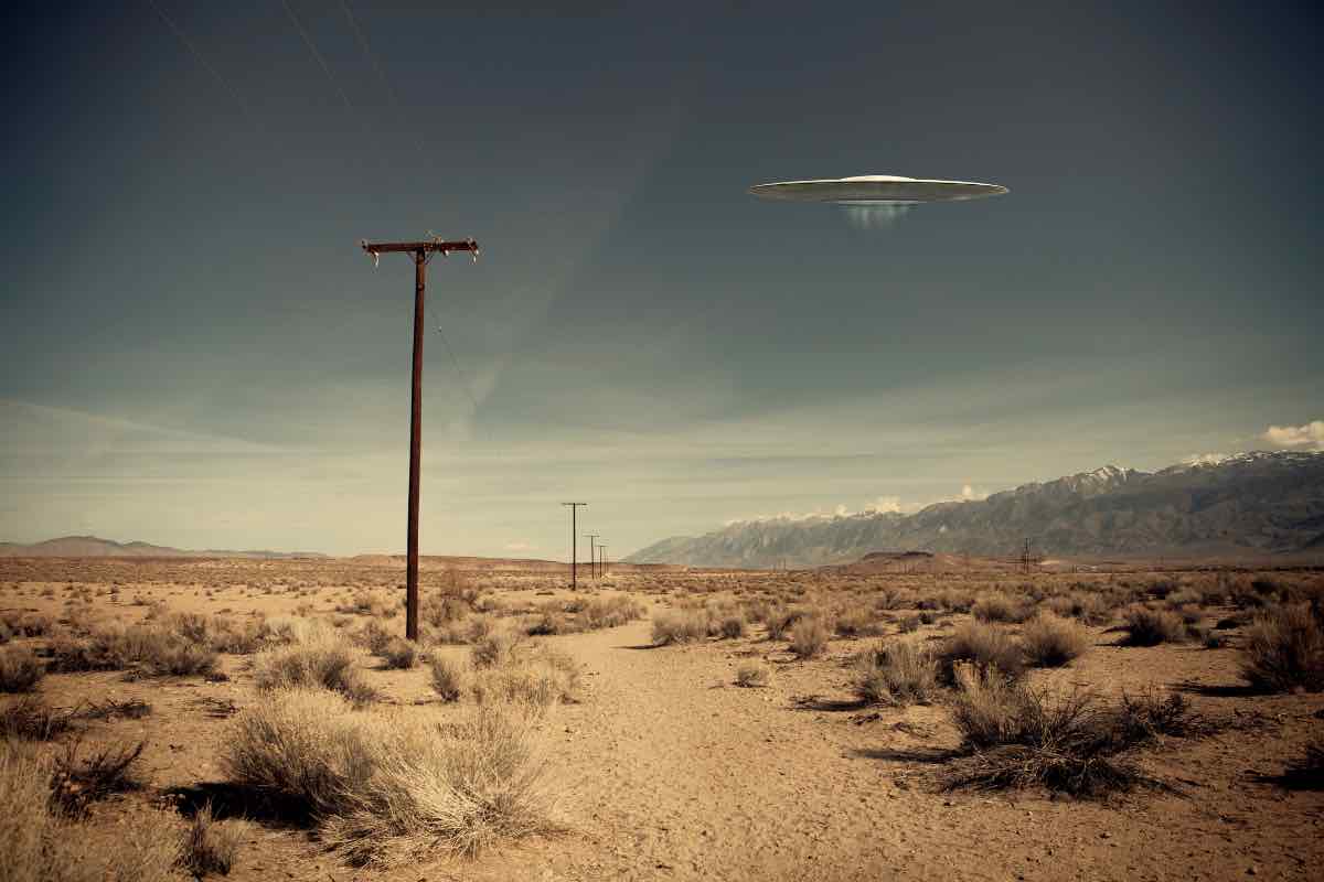 Un ufo nel deserto