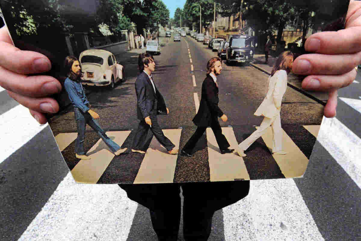 L'iconica copertina dell'album Abbey Road dei Beatles