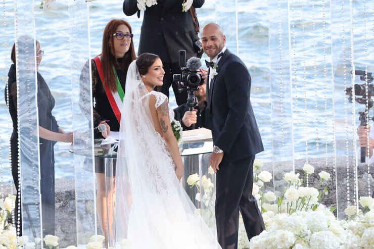 Il matrimonio di Marcell Jacobs 