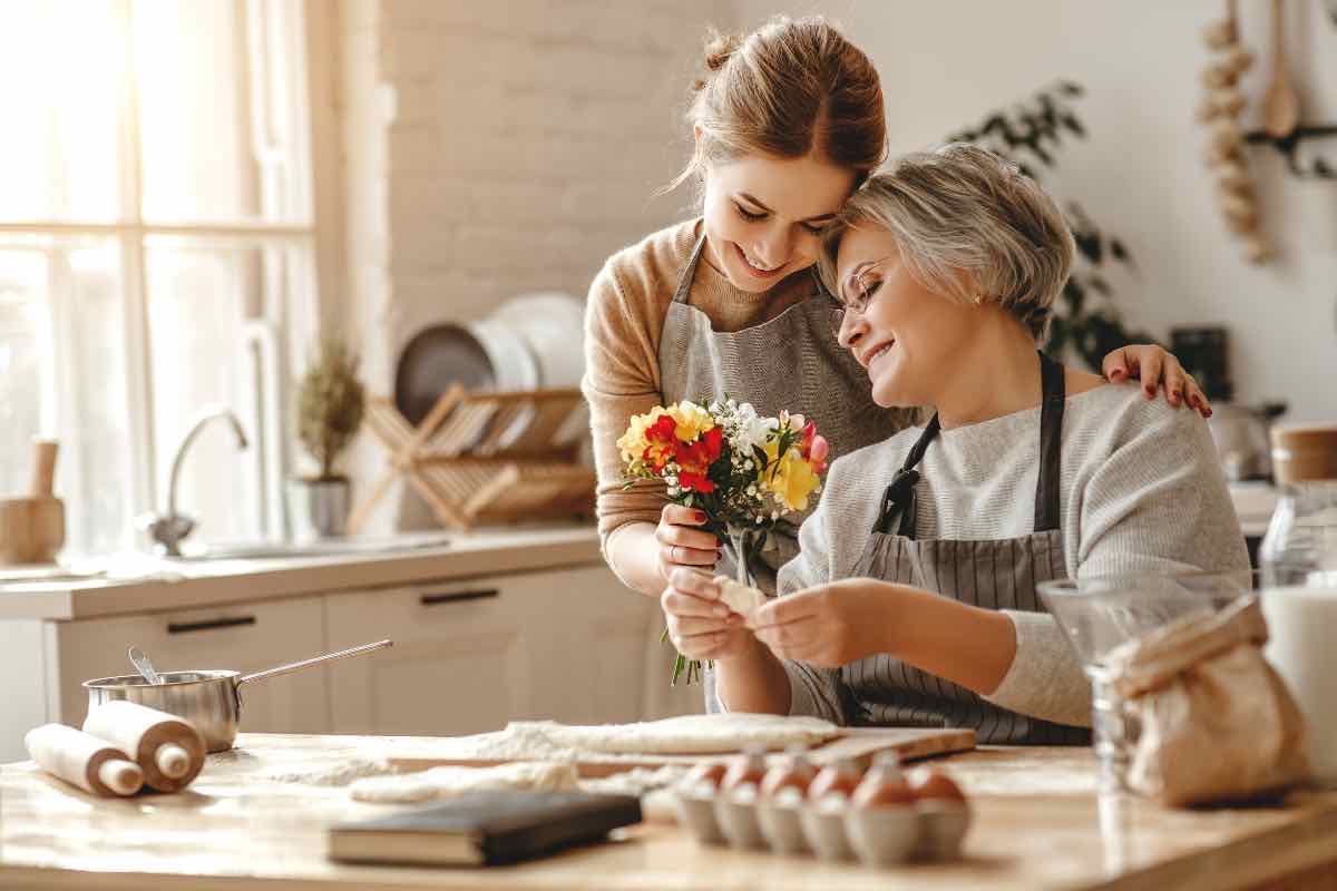 Nuora e suocera che vanno d'amore e d'accordo