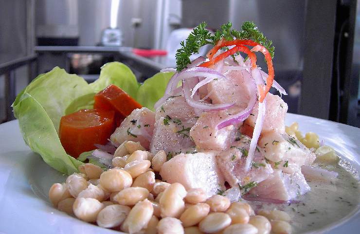 La Ceviche è un piatto tipico della cucina peruviana molto apprezzata per la colazione