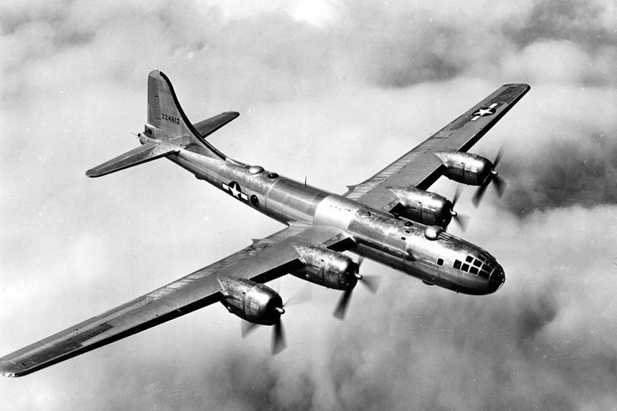 Un B29 Superfortress come quello scomparso nel Triangolo delle Bermuda il 3 luglio 1947